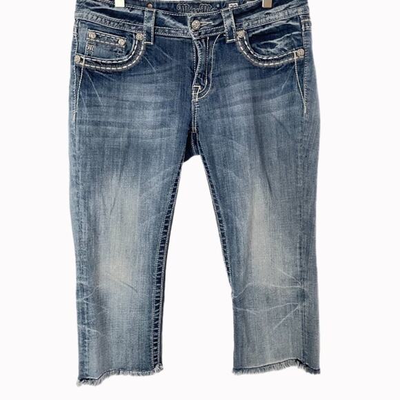 Vintage Y2K Miss Me JE5641EP2 Easy Capri Sz 29 - Picture 2 of 11